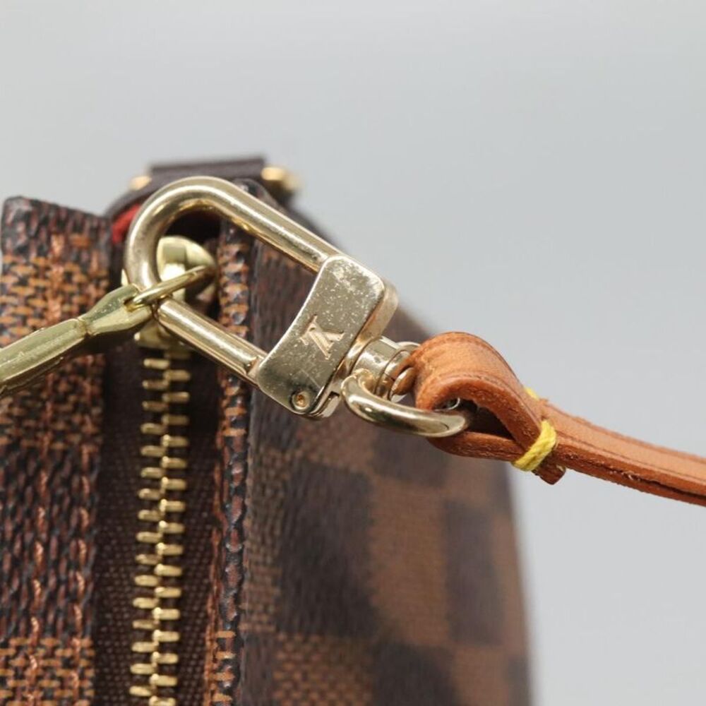 Louis Vuitton Trousse Makeup Brown Canvas Clutch Bag (Pre-Owned) - Picture 11 of 16